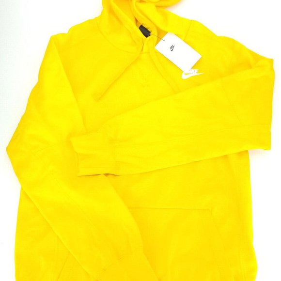 Nike Men's NWS Amarillo Yellow Pullover Hoodie DX6945 728 Size M - XL MSRP $80 - Picture 2 of 5